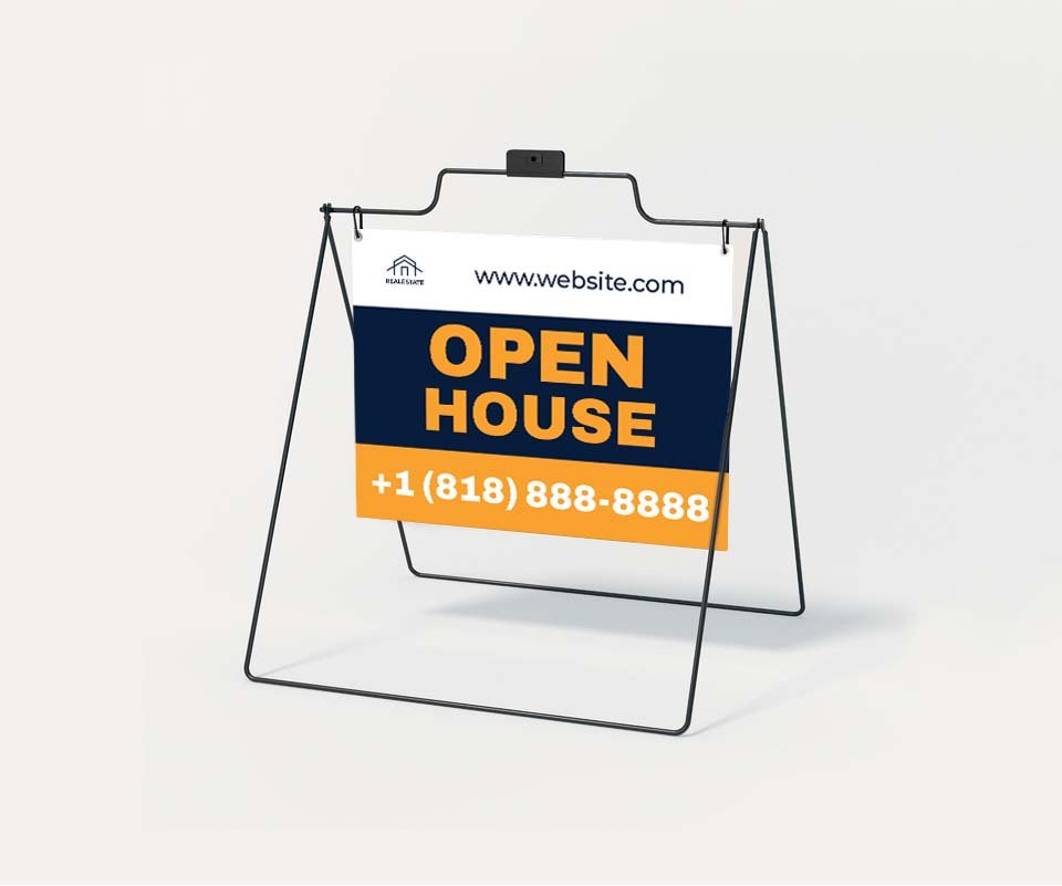 Real Estate A-Frame Signs