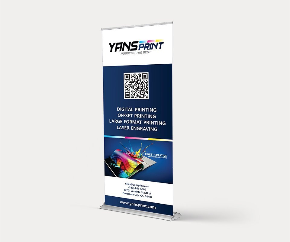 Deluxe Retractable Banner Stand