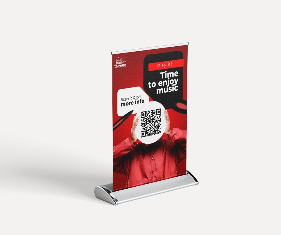 Tabletop Retractable Banners