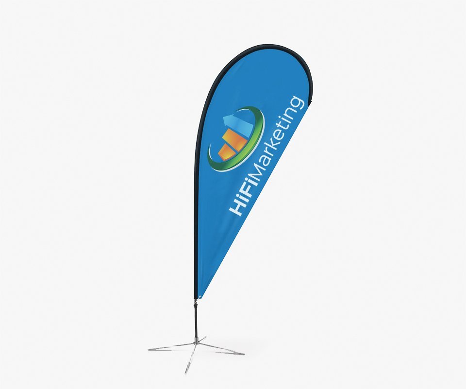 Teardrop Flag