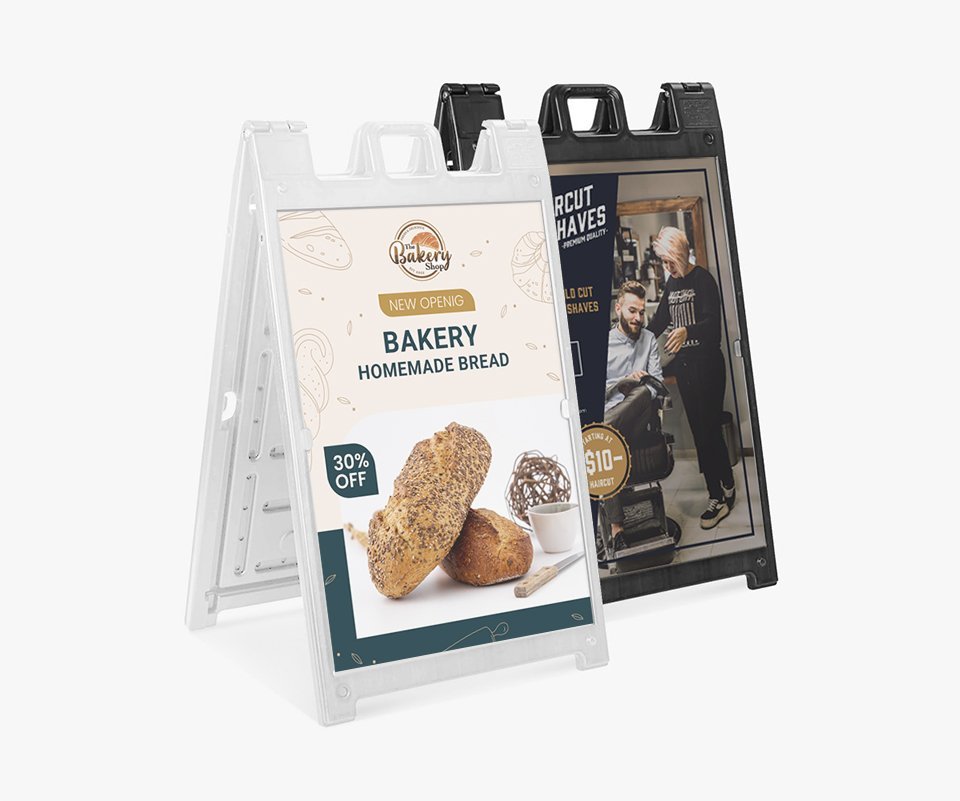 Deluxe Signicade A-Frame Signs