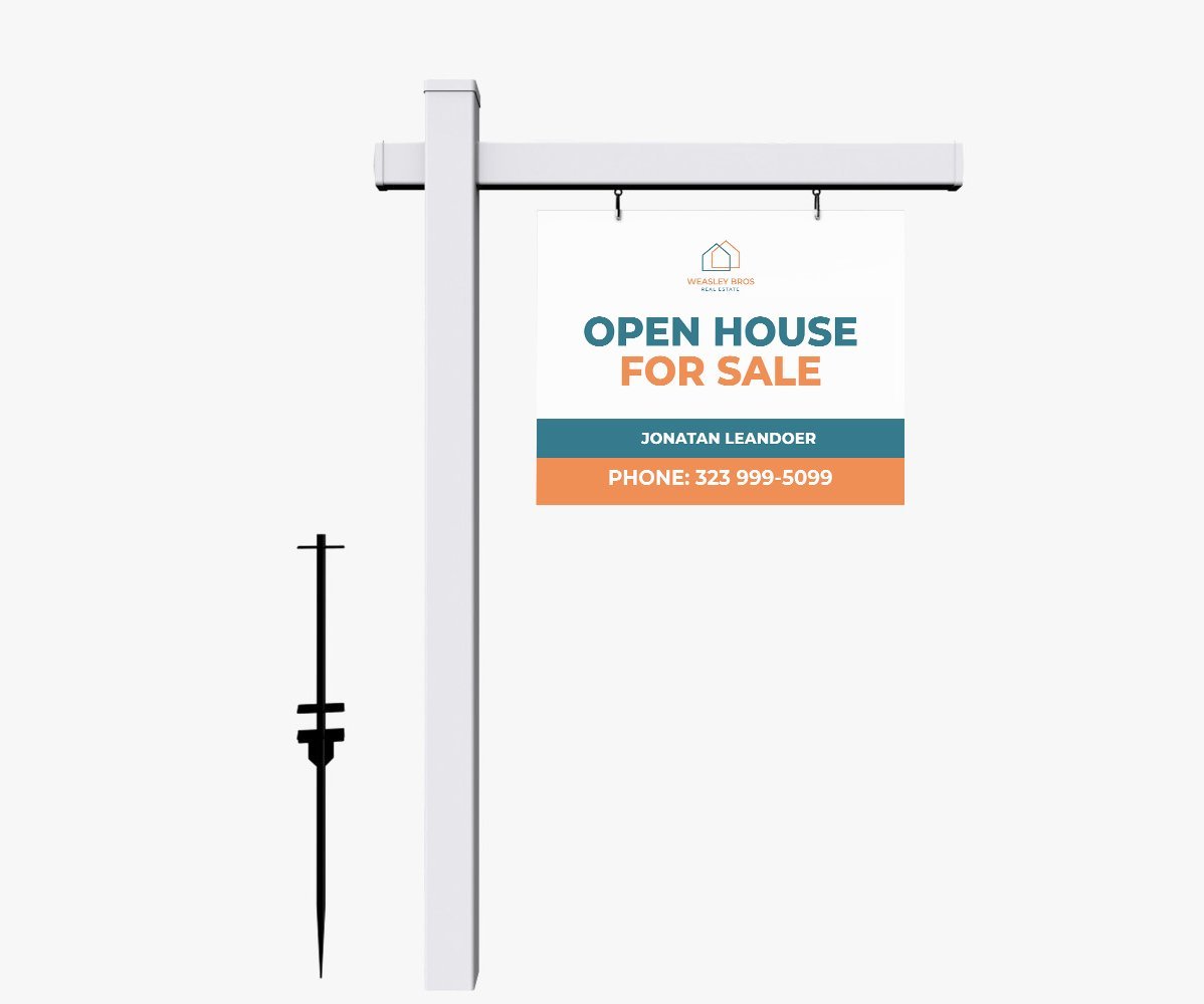 Real Estate Sign Posts