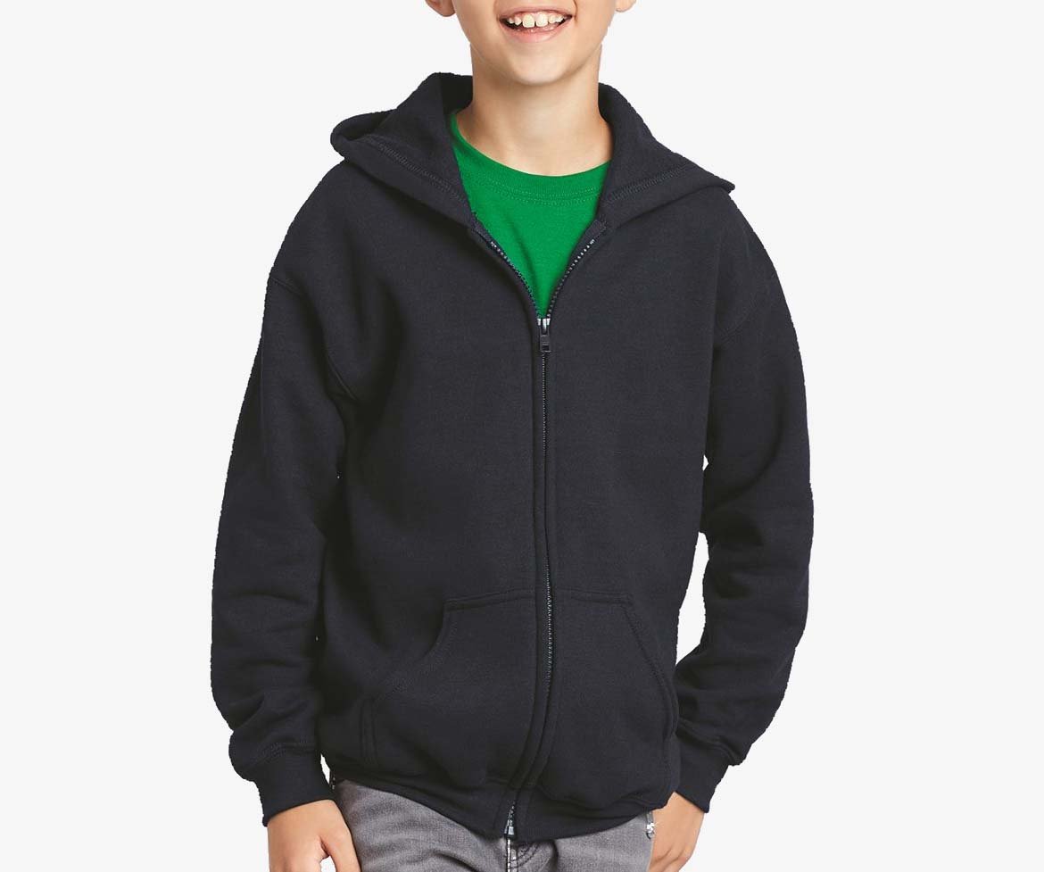 Gildan - Heavy Blend™ Youth Full-Zip Hooded Sweatshirt